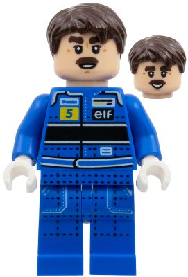 Lego Icons Minifigurina twn519 - Nigel Mansell