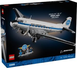 LEGO® Icons 11378 - Avionul de linie Douglas™ DC-3™ PAN AM®