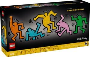 LEGO® ART 31216 - Keith Haring – Figurine care danseaza