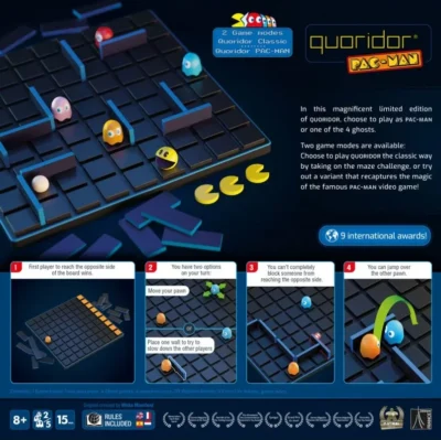 4789789842-1 Gigamic Joc de societate 250422 - Quoridor, Pac-Man