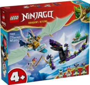 71865-1 Lego Ninjago 71865 - Batalia Dragonului de gheata al lui Zane