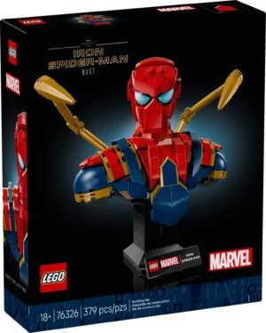 LEGO® Marvel - Bustul lui Iron Spider-Man 76326, 379 piese