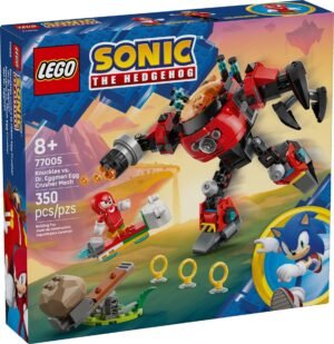 77005_box1_v39 LEGO® Sonic The Hedgehog™ 77005 - Knuckles vs. Dr. Eggman si robotul Egg Crusher