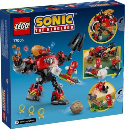 77005_box5_v39 LEGO® Sonic The Hedgehog™ 77005 - Knuckles vs. Dr. Eggman si robotul Egg Crusher