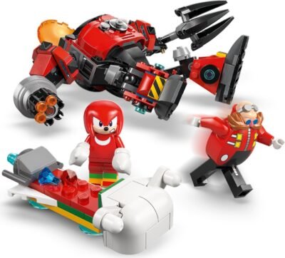 77005_web_sec04_nobg LEGO® Sonic The Hedgehog™ 77005 - Knuckles vs. Dr. Eggman si robotul Egg Crusher