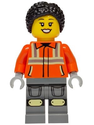cty1940 Lego Minifigures City cty1940 - Muncitoare in constructii