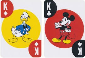 images (2) Bicycle Carti de joc ASS45351 - Mickey & Friends
