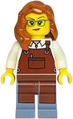twn537 Lego Minifigures Town twn537 - Tamplar Femeie